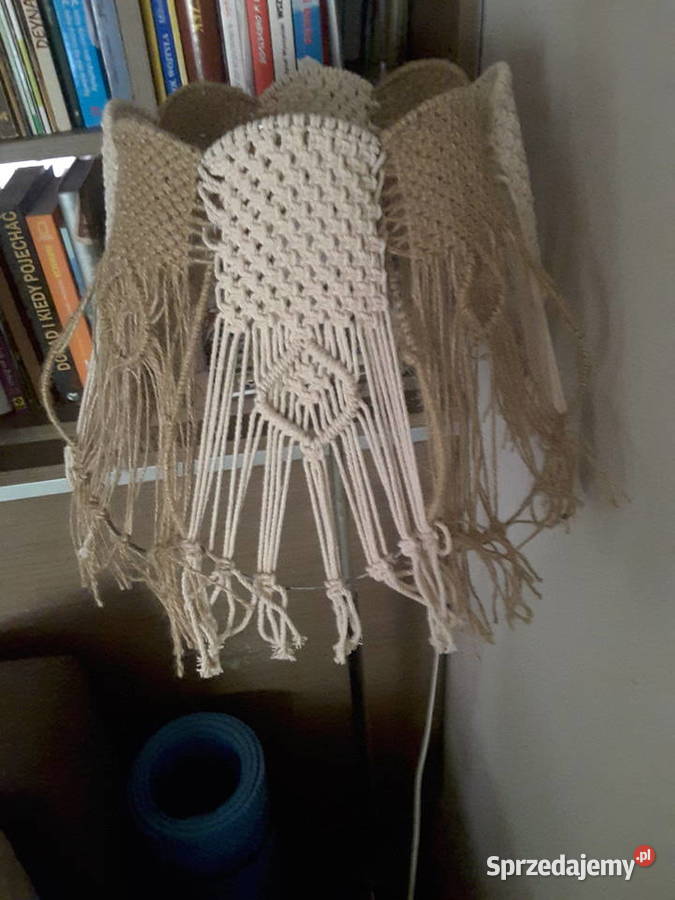 lampa ze sznurka biały Łódź