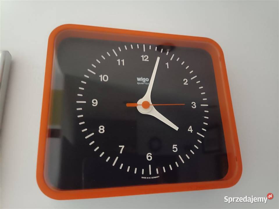 Zegar Wigo Quartz lata 70 w klimacie space age Tarnobrzeg