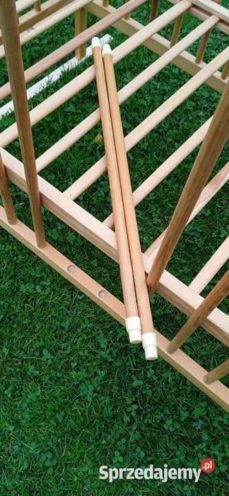 Łóżeczko dziecięce drewniane małopolskie Andrychów sprzedam