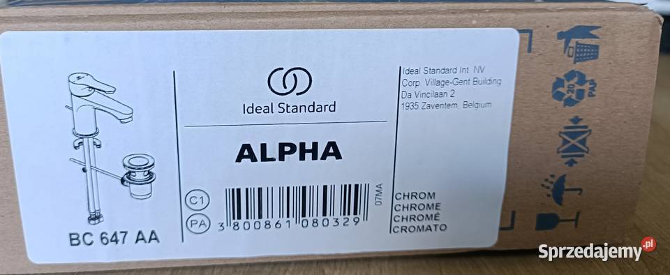 Bateria umywalkowa Alpha Ścinawa