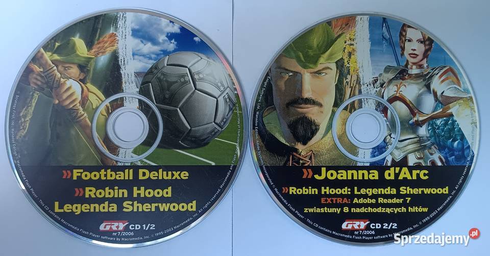 Gry 72006 Joanna dArc Robin Hood Legenda Zbylitowska Góra