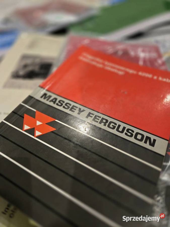 MASSEY FERGUSON instrukcje napraw OBSŁUGI Gdańsk