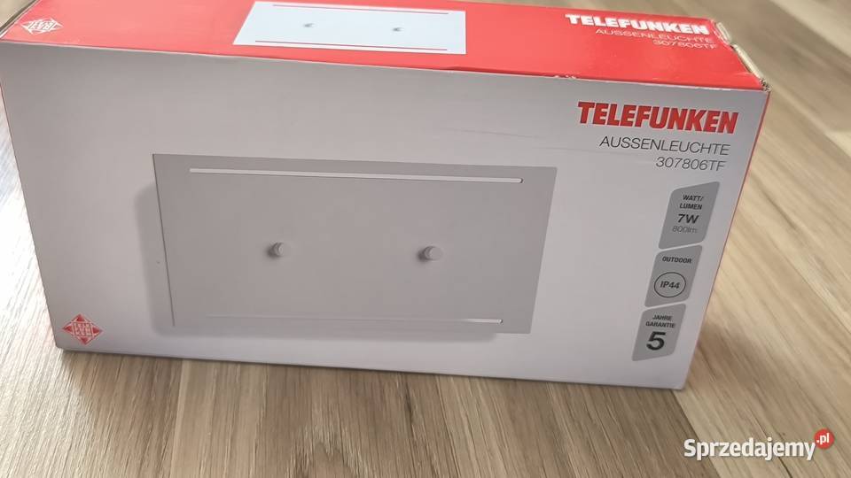 Kinkiety zewnętrzne TELEFUNKEN NOWE Skierniewice