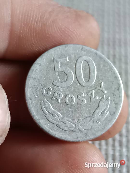 Sprzedam monete 50 groszy 1949 mala skretka Numizmatyka Chełm