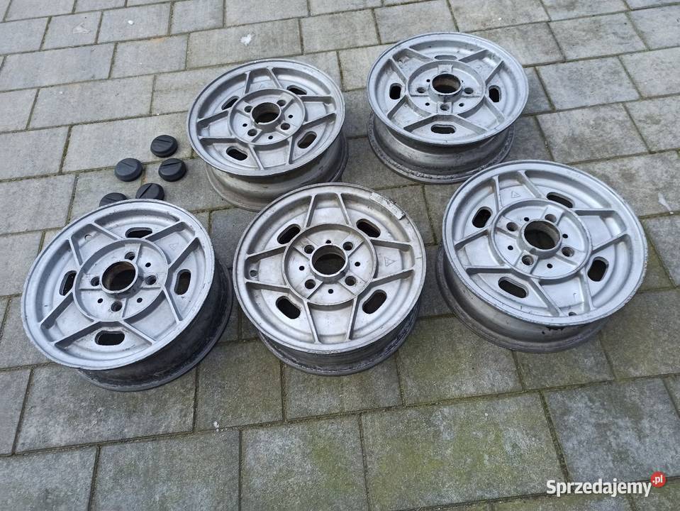 Felgi aluminiowe ATS 12 498 Fiat 126p Maluch 5 Samochodowe wielkopolskie Poznań