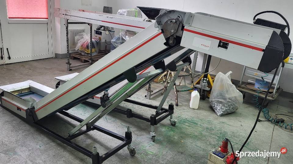 Taśmociąg podwójnie łamany Z z zabierakami Białogard