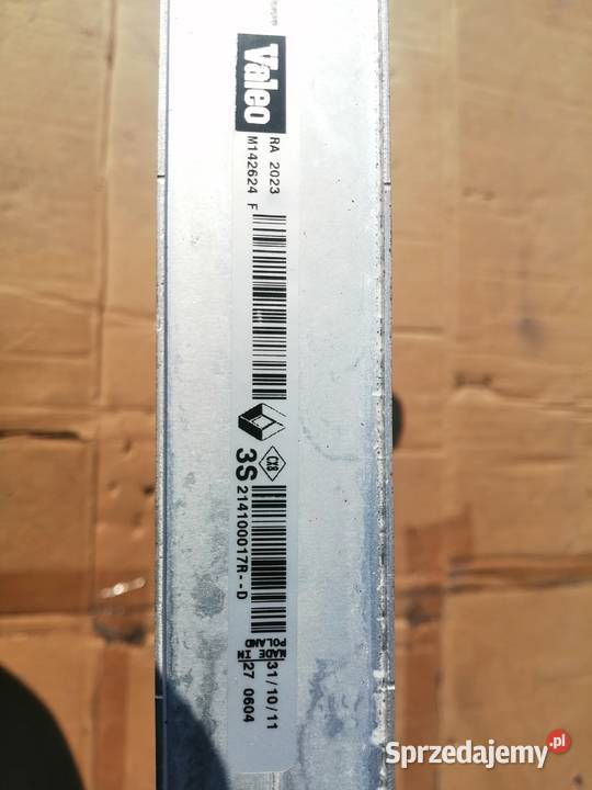 Chłodnica Renault osobowe Układ chłodzenia Sędziszów