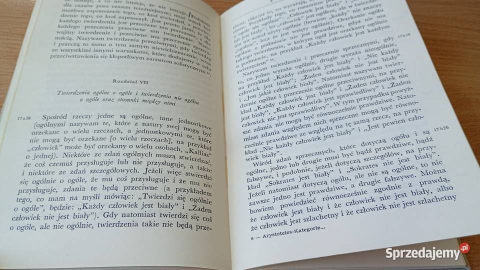 Kategorie i Hermeneutyka z dodaniem Isagogi pomorskie Gdańsk sprzedam