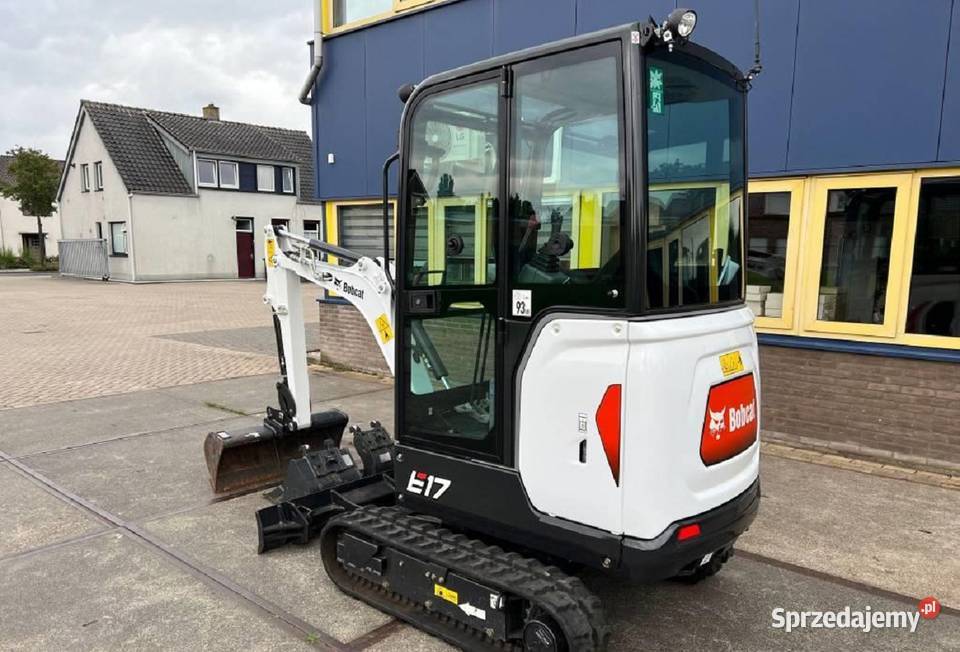 Ogłoszenie sprzedaży Bobcat E17minikoparka Gdańsk
