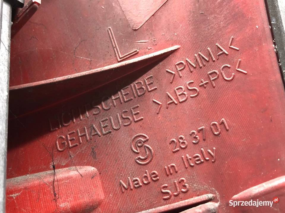 LAMPA LEWY TYŁ AUDI A4 B6 Hatchback 0005 ŚWIATŁO