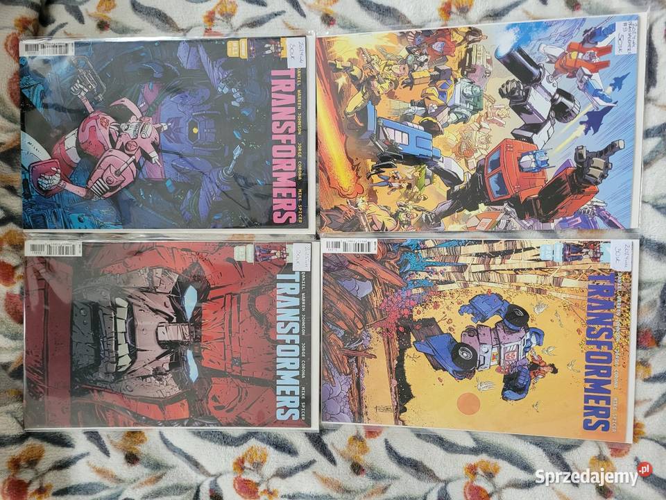 Transformers zestaw 26 komiksów 2023 first Gdynia