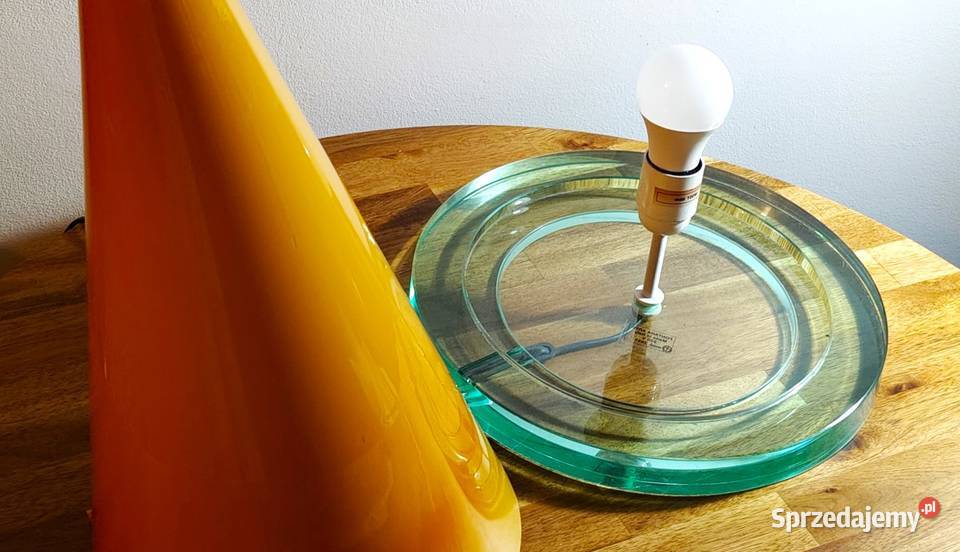 Lampa OzD Puppa Fontana Arte Włochy vintage wielkopolskie Kalisz