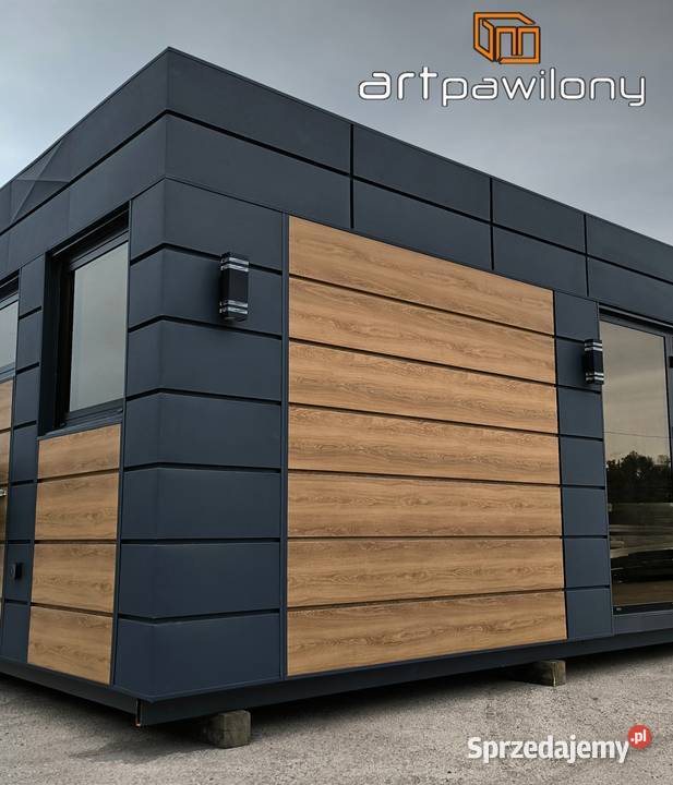 Kontener biurowy 8x3 Handlowy ART Pawilony Kraków