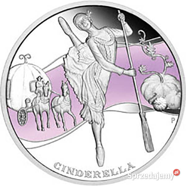 Seria srebrnych monet 999 Światowe Balety mazowieckie Warszawa