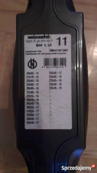 Łańcychy śniegowe firmy Weissenfels 9 mm na koła Nowa Iwiczna