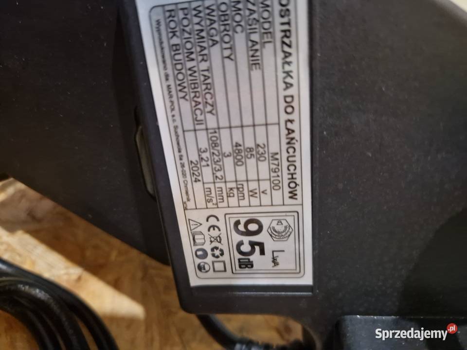 Ostrzałka MarPol M79100 do łańcuchów pił osełka wielkopolskie Głogowa