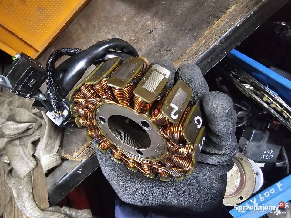 Suzuki sv 650 iskrownik alternator uzwojenie dolnośląskie Jelenia Góra
