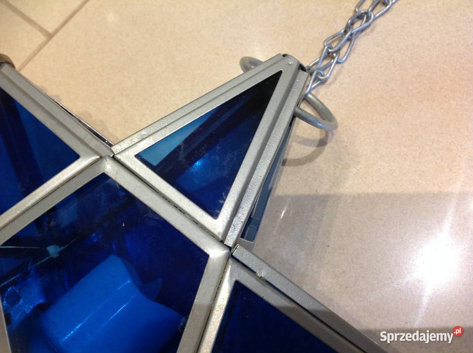 Latarnia Świecznik w Kształcie Gwiazdy lubuskie Nowa Sól sprzedam