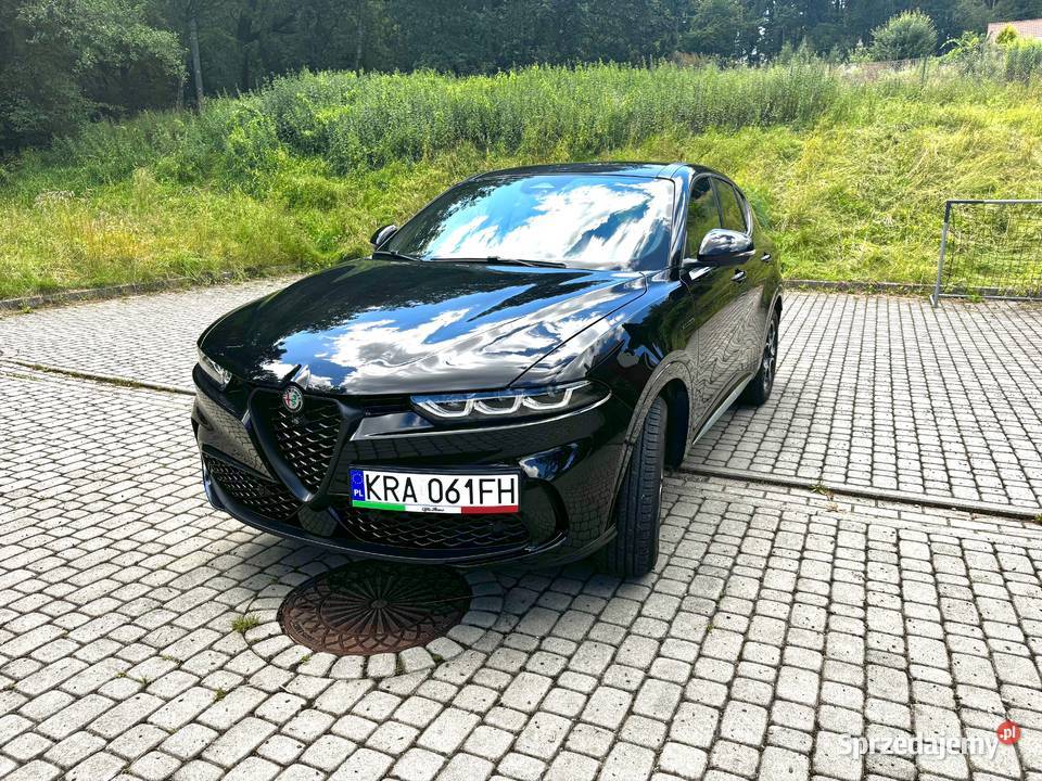 Alfa Romeo Tonale Ti Q4 280 Plugin 2023 12 500 czarny małopolskie Kraków