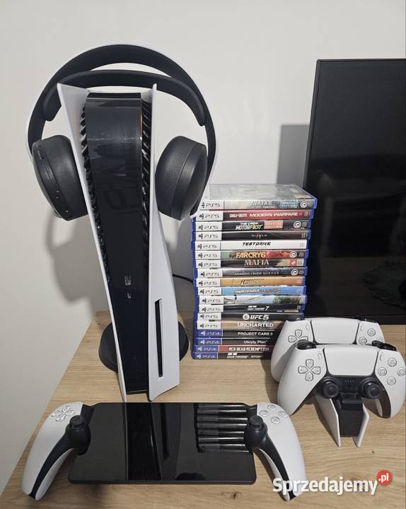 MEGA ZESTAW Sony PlayStation 5 Napęd 825GB1TB Lublin