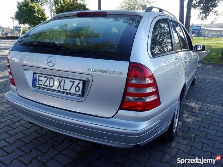Ładny mercedes Cklasa 18 kompresor kombi zamiana CD Mercedes