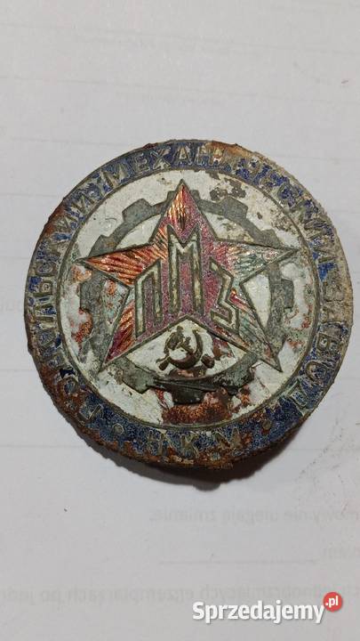 Podolsk PMZ a 750 znaczek na ramę oryginał Chełm