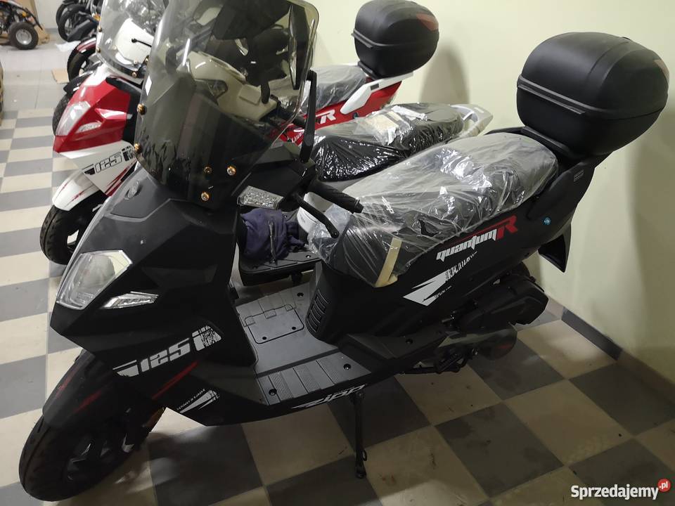 Nowy Skuter Zipp Quantum R 125 Kufer Rok produkcji 2016 Złocieniec sprzedam