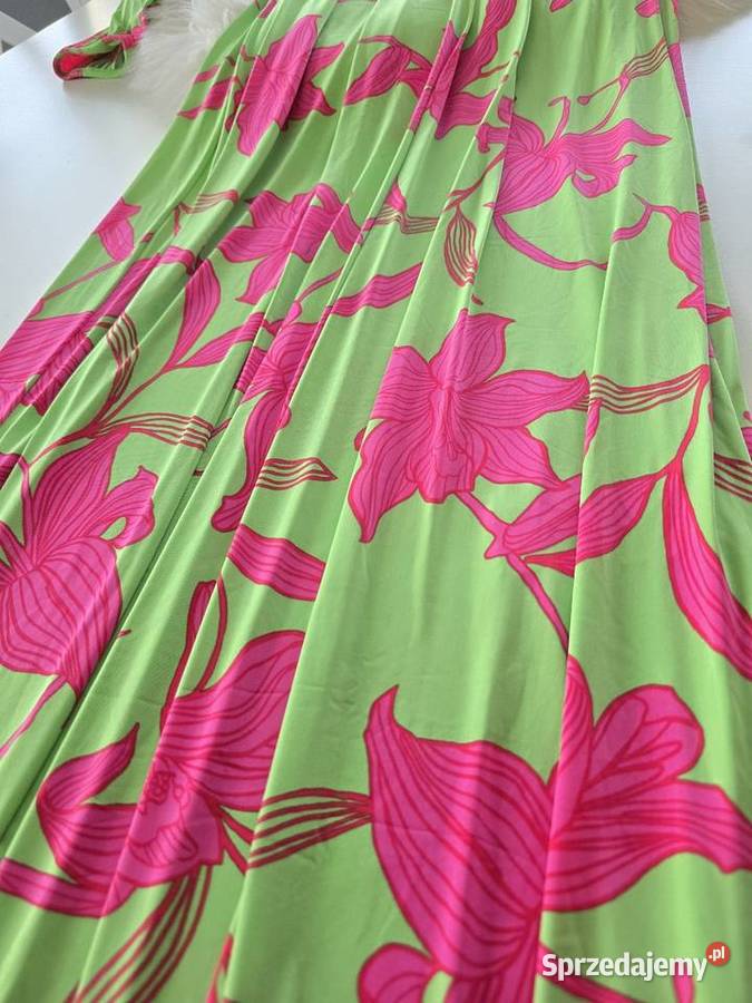 Sukienka Maxi Lato z wycięciami PROMOCJA Rozmiar 40(L) Moda i Styl Rybnik sprzedam
