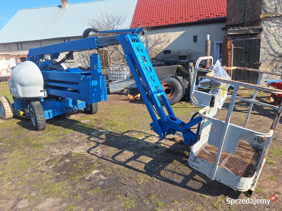 Podnośnik koszowy GROVE Samojezdny Elektryczny lubuskie Wschowa