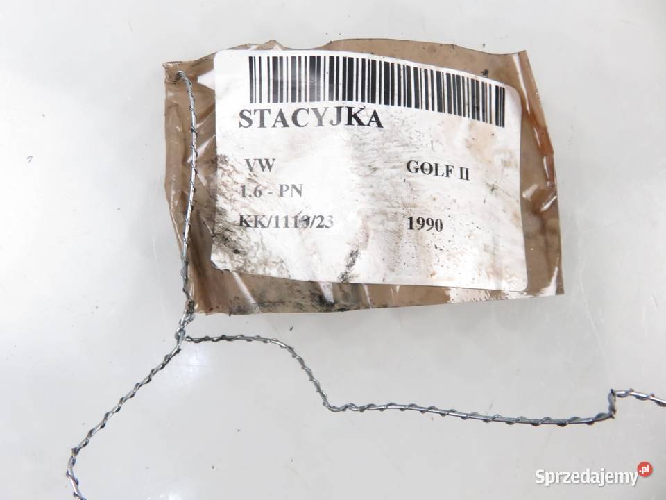 STACYJKA VW GOLF II 357905851 sprzedam
