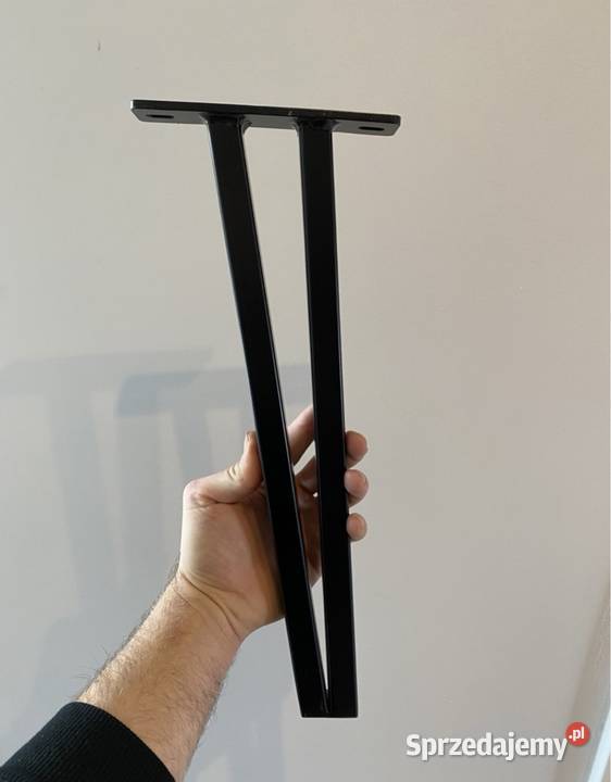 Czarne Nogi metalowe70 Noga loft Stolik kawowy Bochnia