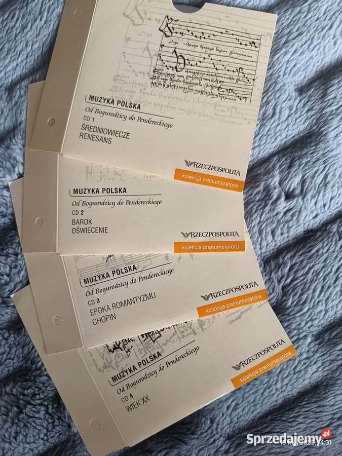 Muzyka Polska wieki 4 płyty CD Wronki sprzedam