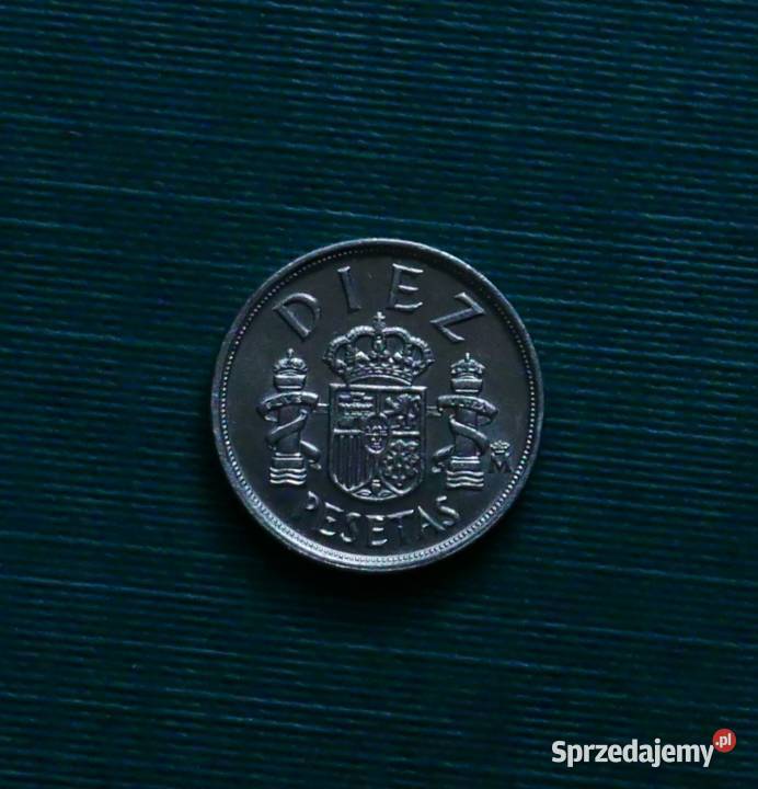 HISZPANIA 10 peset 1983r Gliwice sprzedam