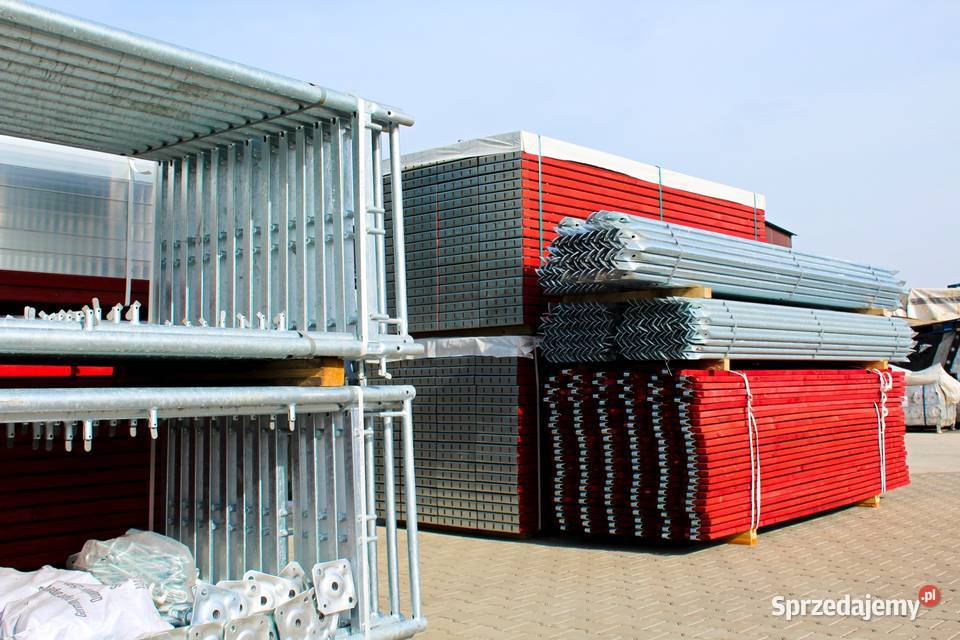 NOWE Rusztowanie fasadowe 216 m typ plettac