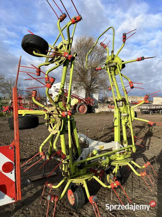 Przetrząsacz Claas 640 Hr przetrząsarka Maszyny rolnicze Chwałkowo