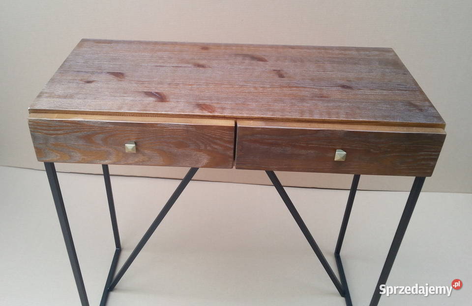 Konsola sosnowa loft vintage Radomsko