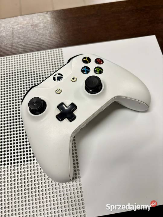 Konsola Xbox One S 1 TB biały pad