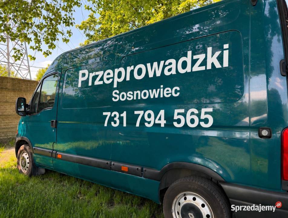 Tani Transport Przeprowadzki Bagażówka Taxi Bus Przeprowadzki Sosnowiec