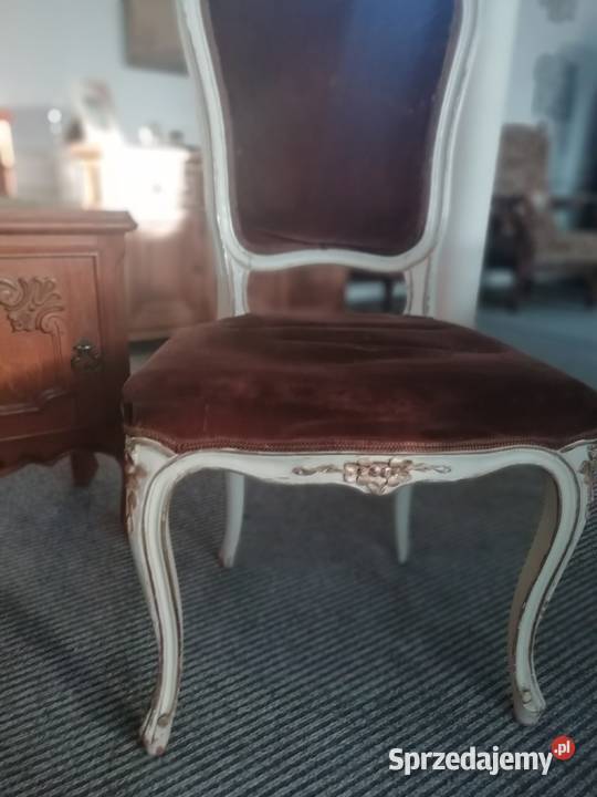 Krzesła ludwikowskie podkarpackie Tarnobrzeg