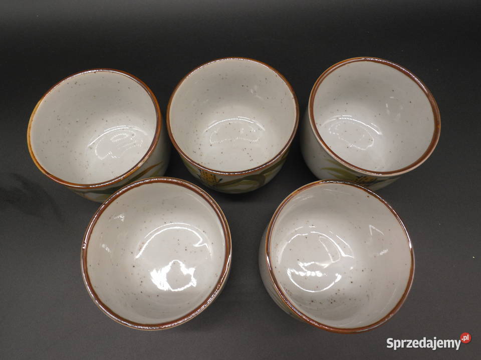 Japońskie czarki do herbaty 5 Porcelana i szkło wielkopolskie Raszków