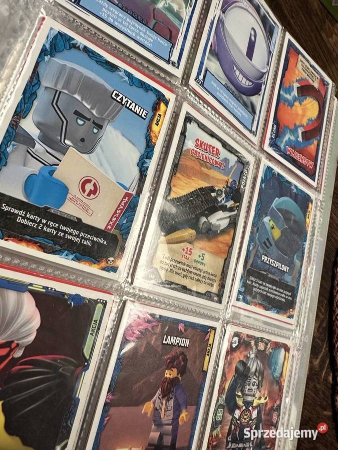 Komplet 302 Kart LEGO Ninjago Wszystkie Serie Oleśnica