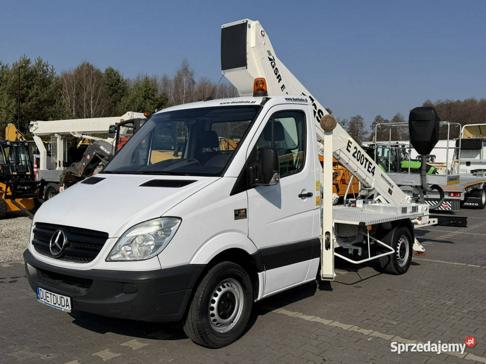 Mercedes Sprinter Zwyżka Podnośnik Koszowy GSR E Widełki