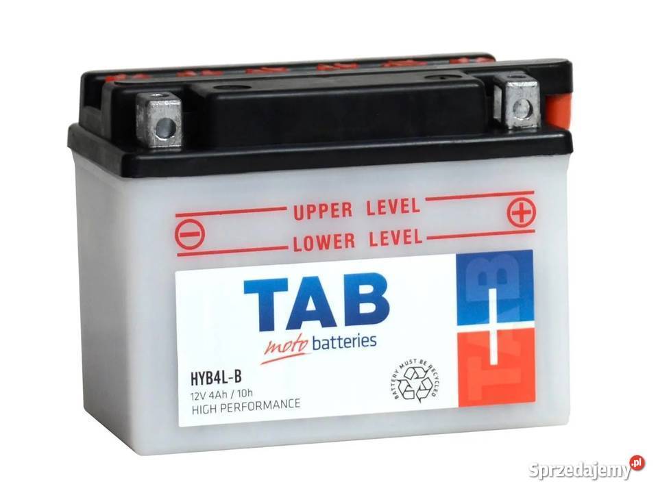 Akumulator motocyklowy TAB YB4LB 12V 4Ah 45A P Zakopane