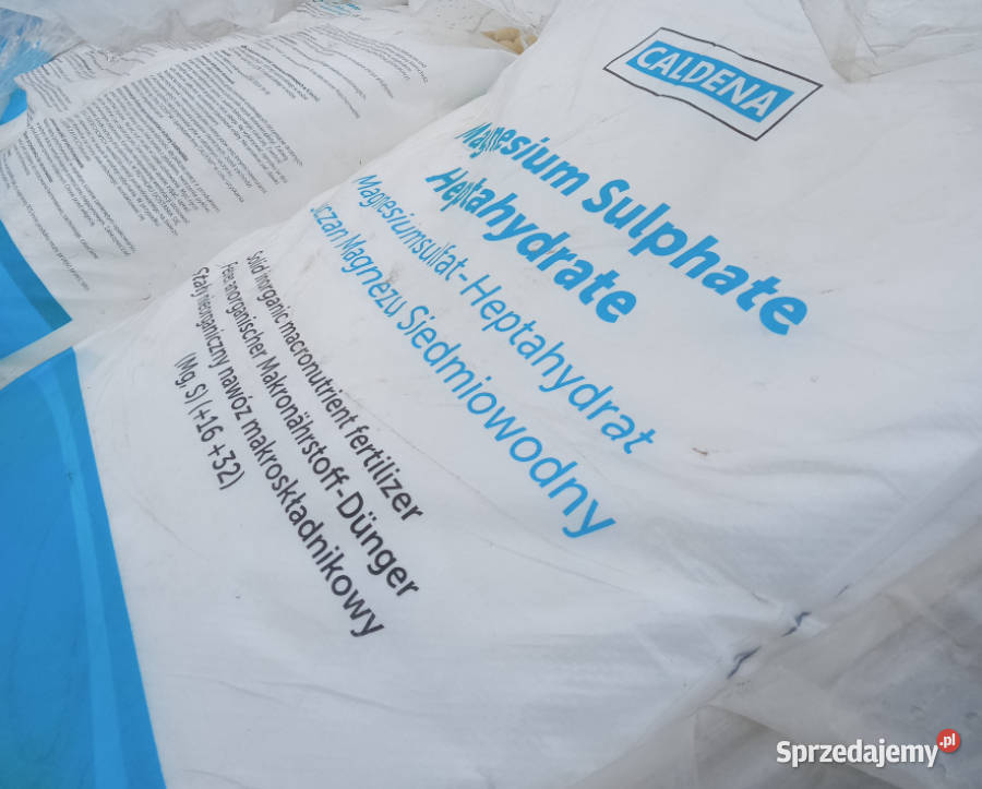 Siarczan magnezu siedmiowodny Caldena 25 wielkopolskie Gniezno sprzedam