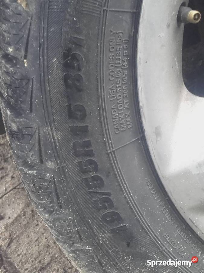 Komplet 4 alufelg opony R15 Skoda VW Ksawerów