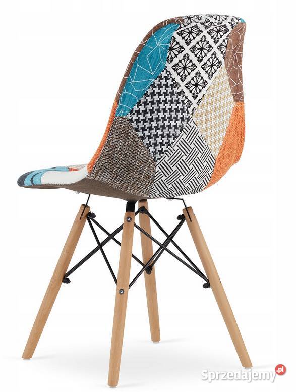 Krzesło Patchwork DSW salon kuchnia jadalnia Choroszcz