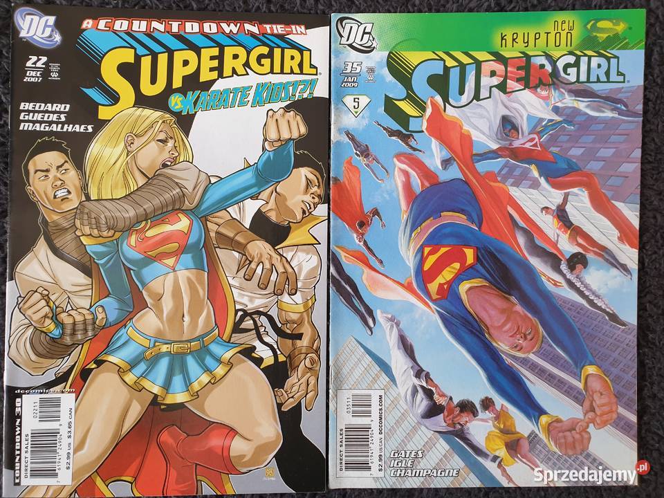 Supergirl zestaw 20 komiksów DC USA Komiksy Gdynia sprzedam
