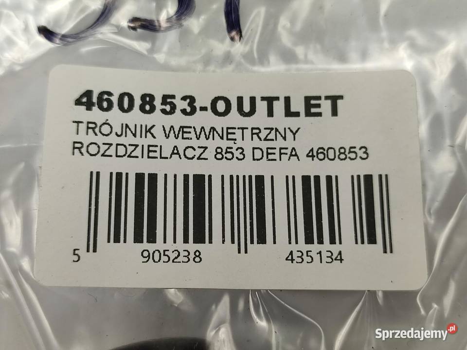 TRÓJNIK WEWNĘTRZNY ROZDZIELACZ 853 DEFA 460853