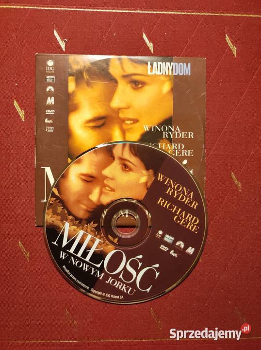 DVD film Miłość w Nowym Jorku Autumn in York świętokrzyskie Kielce