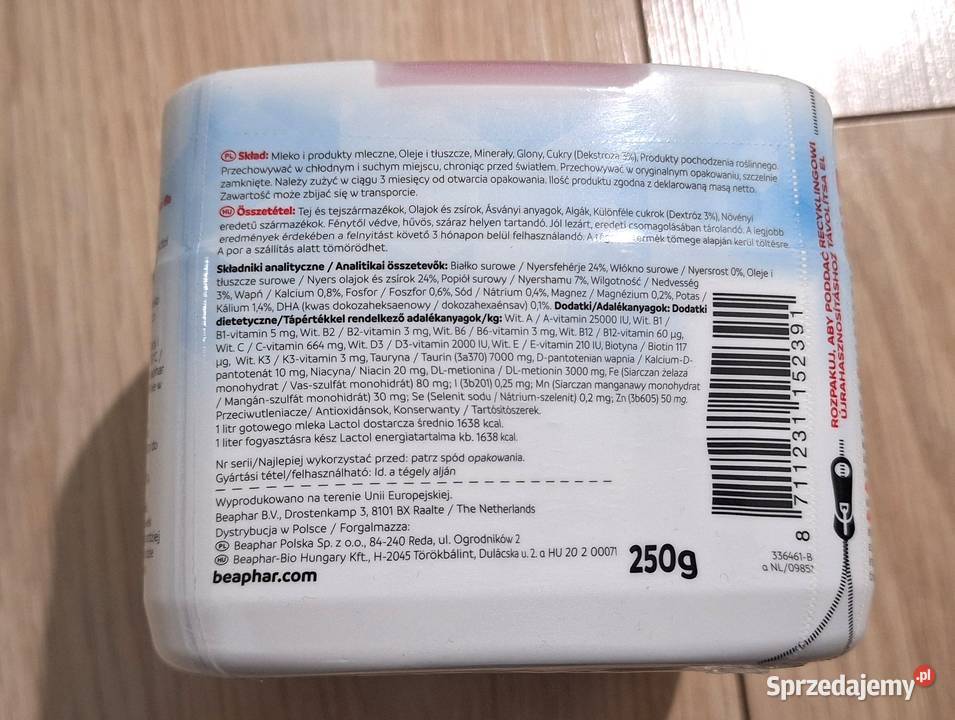 Lactol Beaphar Pokarm mlekozastępczy wielkopolskie Września